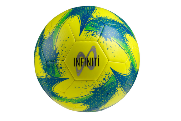 Samba Infiniti Training Ball - Fluo Yellow/Blue